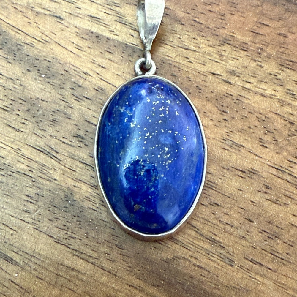 Lapis Lazuli Oval Pendant